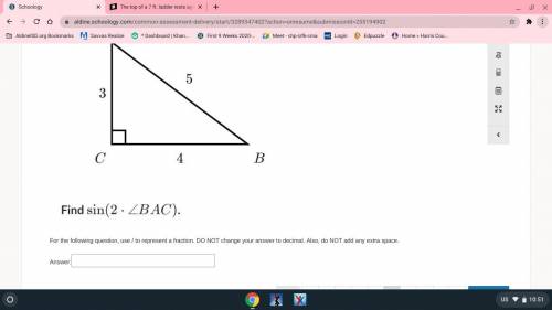 Value about the triangle