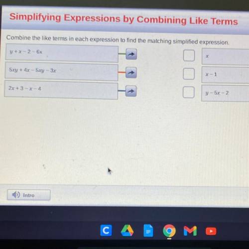 HELP Please

Simplifying Expressions by Combining Like Terms
Combine the like terms in each expres