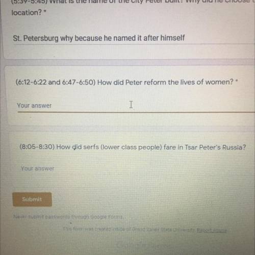 How did Peter reform the lives of women?
Quick help me