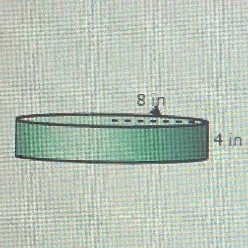 What is the surface area of this cylinder?

Use s 3.14 and round your answer to the nearest hundre