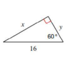 How do I find the missing sides in this triangle?
