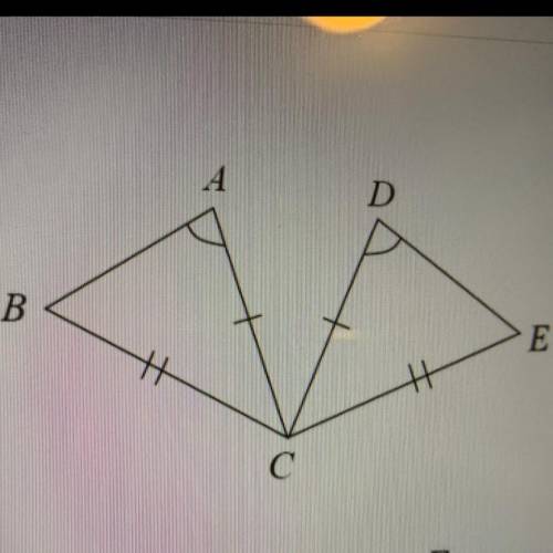 Please help

Match the picture to the reason that would prove the triangles congruent.
Options:
NO