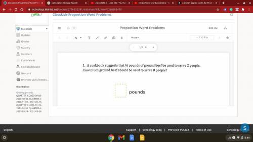 Proportion Word Problem