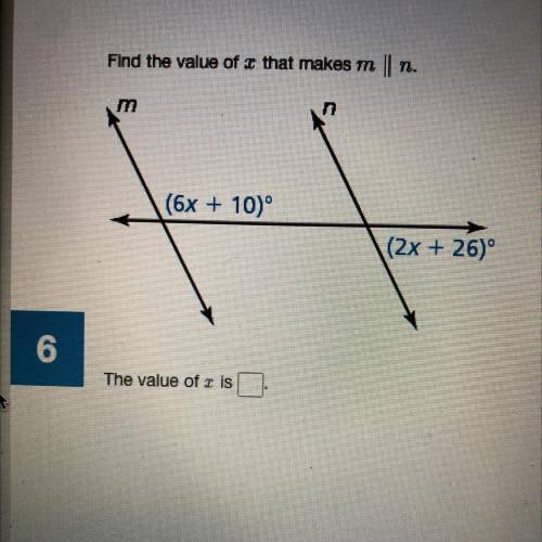 Find the value of X that makes M / N Please help Im stuck