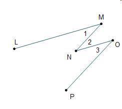 Iven: Line segment N M is parallel to line segment P O. and Angle 1 is-congruent-to angle 3

Prove