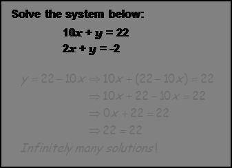 70 POINTS!!! Marta tried solve the system below, but she made a mistake. Read carefully and try to