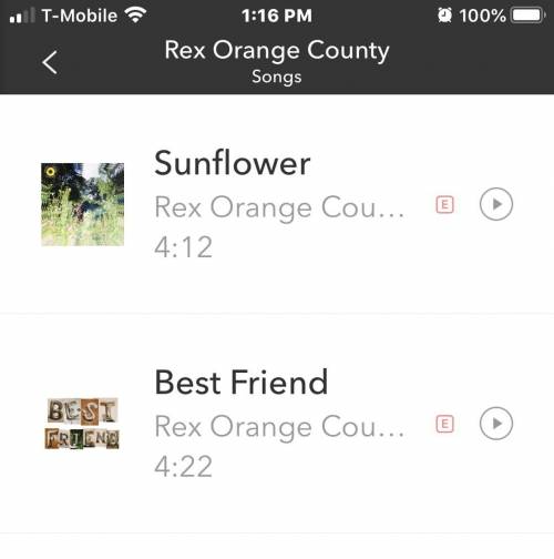 Does anyone listen to Rex Orange County??