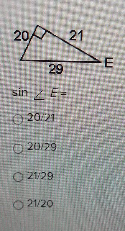 Need explanation for how to find E(in the picture attached), and how to calculate sin.