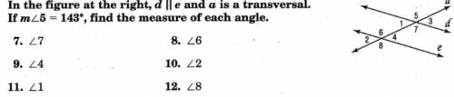 Line and angle relationships