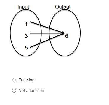 Function or not a function.