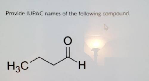 Provide IUPAC names od the following compound.
