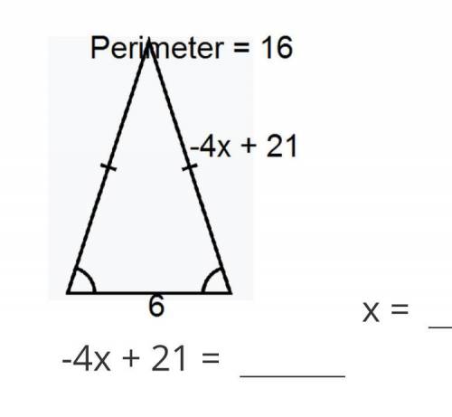 I need help with solving x. Then finding the missing side.