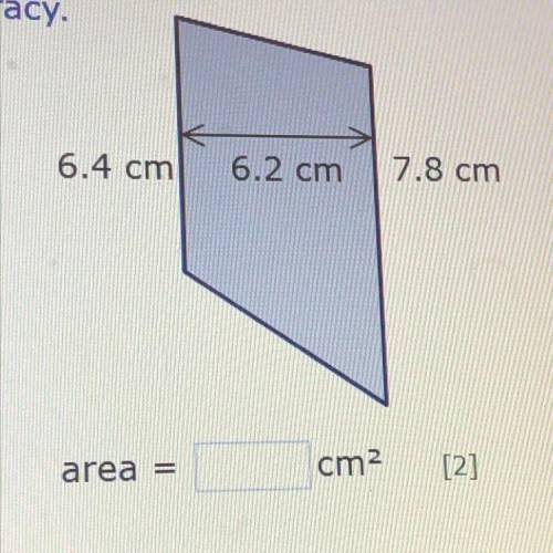 What’s the area of this