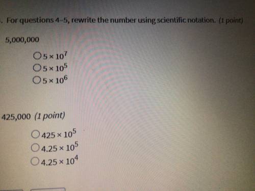 Help me with these 5 questions and thanks