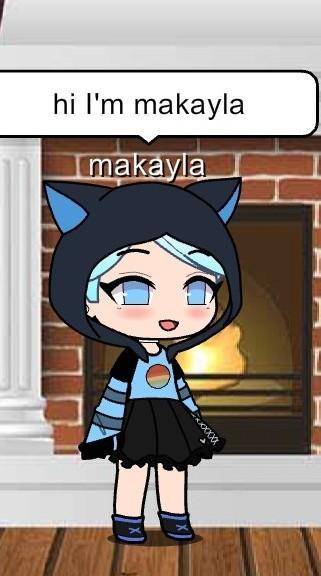 Will anyone be interested in chatting with me. meet my new oc makayla or kayla for short.