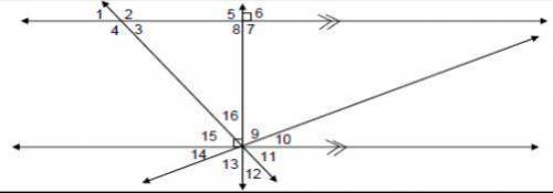 ∠2 is congruent to angle?
a.) ∠3 w
b.)∠4 N