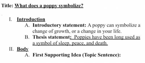 Can somebody plz answer A. and tell me a good first supporting idea (topic sentence) for what a pop