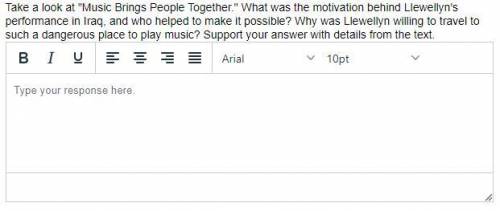 Pls help with this achieve 3000 does music unite the world question