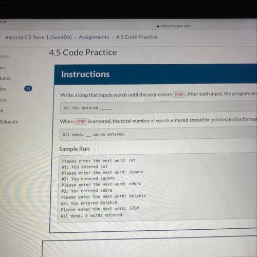 4.5 code need help we are not to the stage .format Teacher does not want that