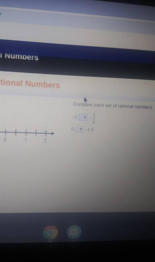 Compare each set of rational numbers.