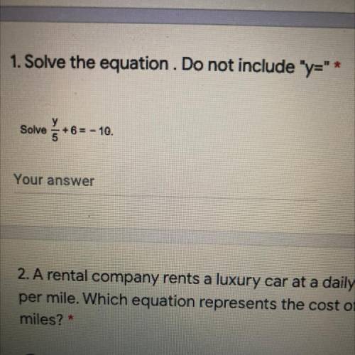 Please what is the answer of number 1