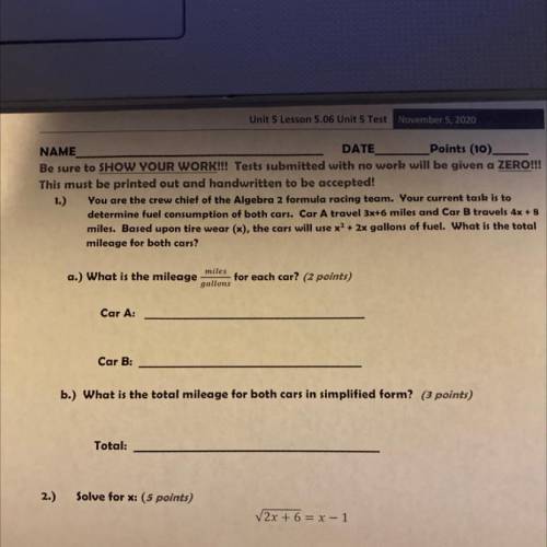 Please help ASAP I need this turned in! I don’t understand it!