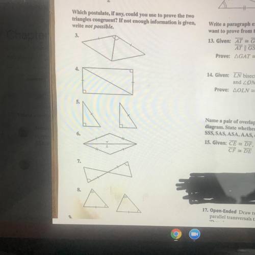 I need help with 3-8! Thanks :)