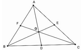 Given the triangle below with centroid G, determine the following values.

If EG=3.5, then GB= and