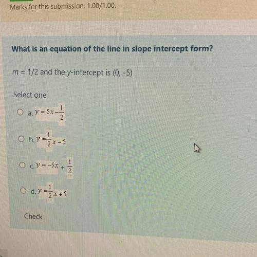 Does anyone understand slope intercept form? ugh