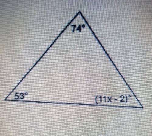 Solve for x PLZ HELP