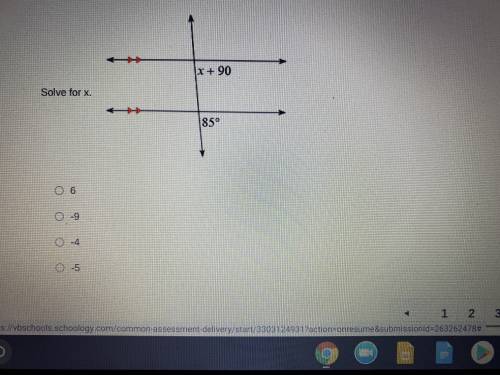 Solving for x please help