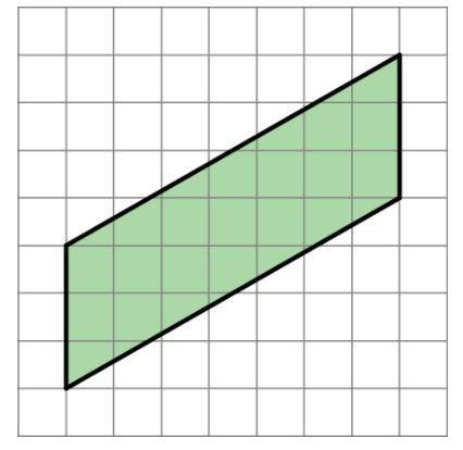 Find the area of this parallelogram
