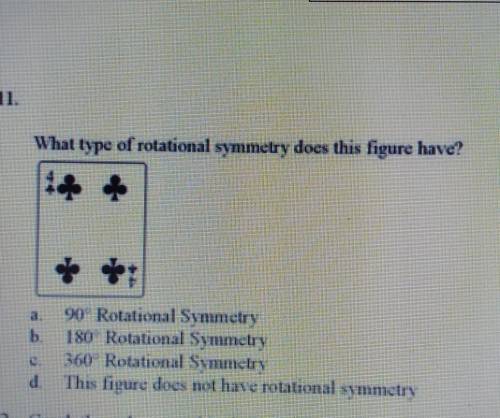What type of rotational symmetry does this figure have?