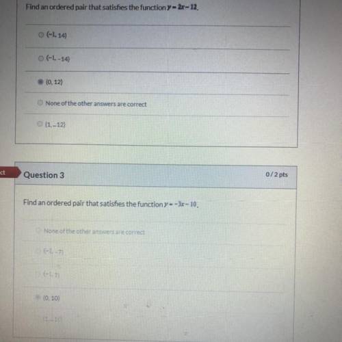 Does anyone know the answers to these two? Pls pls tell me if you do, with an explanation if you ca