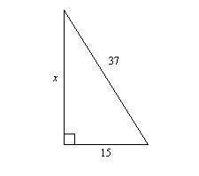 Plz Help...
Find x in the given triangle.