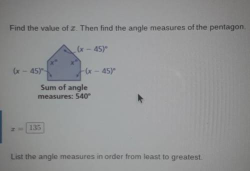 Need help with the angle measures?