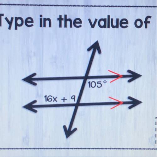 What is the value of X