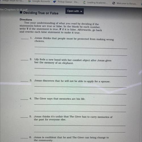 Questions 1-6 please!!
