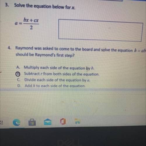 Help me please needed please with number 3