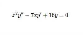 Plz Help. Euler Equations are hard!

Find the general solution to the following differential equat