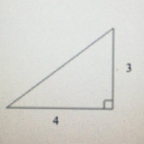 1. Find the length of the missing side. Leave your answer in simplest radical form.
3