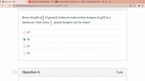 Bruce bought LaTeX: 4\frac{3}{4}4 3 4 of ground turkey to make turkey burgers to grill at a barbecu