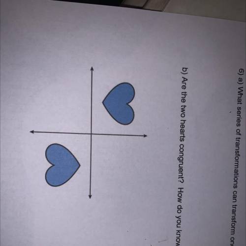 Are the two hearts congruent? How do you know?