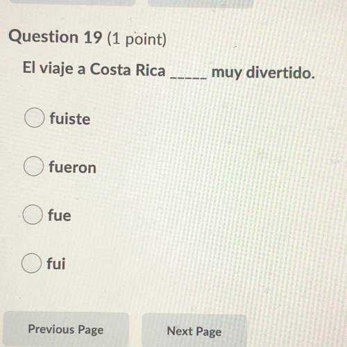 I need Spanish peer to answer this