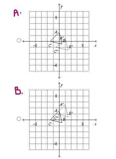 PLEASE HELP ME

Which image is the translation of ΔABC given