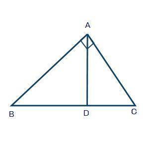Seth is using the figure shown below to prove Pythagorean Theorem using triangle similarity.

In