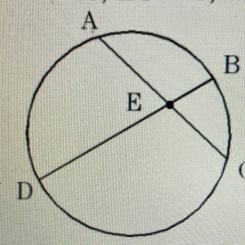 In the circle shown, chords AC and BD intersect at E . if AE=8, EC=6, and BE=4. how long is DE?

1