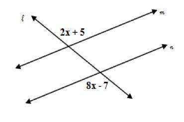 PLEASE HELP I AM BEING TIMED!!

Assume line M and line N are parallel line cut by the transversal