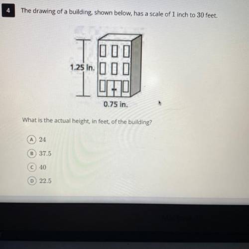 PLZZZZ HELPPPP * look at the picture*

The drawing of a building, shown below, has a scale of