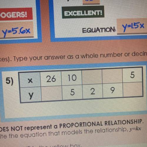 Need help on proportional relationship